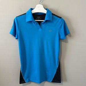 Longball Black and Blue River Spirit Golf Club Polo Shirt
